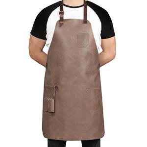Delantal de Cuero Elegante y Duradero para Barista, Chef, Cocina y Trabajo, Disponible para Pedidos al por Mayor, LPN-0241 - Product Image 1