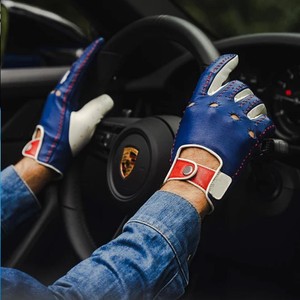 Gants de conduite en cuir de vachette de qualité supérieure, personnalisables en gros / Nouveaux gants de conduite unisexes ajustés et tendance, très demandés - Product Image 2