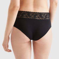 Braguitas de Bikini Triangulares de Encaje Sólido para Mujer, Nuevas, Sexys, Talla XXL/XXXL, Transpirables, de Seda Tejida, Ecológicas, Duraderas