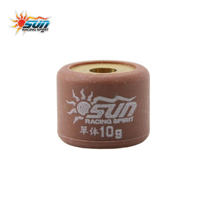 SUN RACING SPIRIT 10G Variateurs de Course en Caoutchouc Naturel Équilibrés avec Précision pour Tuning de Transmission 6 Pièces - Product Image 1