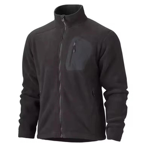 Chaqueta de Forro Polar Sherpa para Hombre, Cálida, Informal, para Invierno, con Cierre Completo, Logotipo Frontal Personalizado, Chaqueta Térmica Suave - Product Image 3