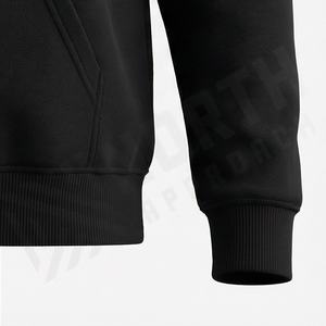 Pull-over ample en molleton 100 % coton du fabricant, respirant, séchage rapide, avec poche, double couche, épais 500 GSM, effet délavé - Product Image 6