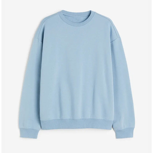 Custom Men's Cotton Crew Neck Sweatshirt Blank Cotton Men's Breathable Crewneck Sweatshirts OEM Service Custom Sweatshirts - Product Image 3