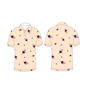 เสื้อโปโลแขนสั้นพิมพ์ลายใบไม้สไตล์มินิมอลสำหรับผู้ชายแฟชั่นฤดูร้อนลำลอง - Product Image 6