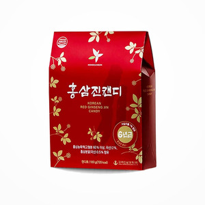 Bonbons au ginseng coréen HONGILCHEON, bonbons au ginseng rouge coréen 180g, sachet papier 180g, fabriqué en Corée, durée de conservation en mois, bonbons santé, bonbons durs. - Product Image 3