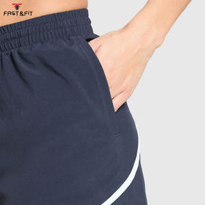 Shorts Deportivos Casuales de Verano para Mujer, a Cuadros, Transpirables, de Cintura Alta, Ajustados, con Logotipo Personalizado, de Secado Rápido, al por Mayor - Product Image 4