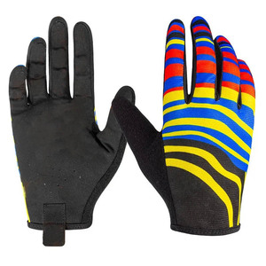 Gants unisexes de haute qualité, imperméables, respirants, en cuir microfibre imprimé, pour toutes les saisons, cyclisme en plein air - Product Image 2
