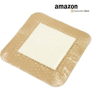 แพ็คเทปซิลิโคนทางการแพทย์200 3 \ "x 3 \" ใสบาดแผลการแต่งน้ำสลัดไฮโดรเซลลูลาร์โฟม - Product Image 3