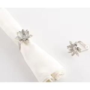 Anneau de serviette en métal de qualité supérieure pour la décoration de table de mariage et l'aménagement de réception - Product Image 4