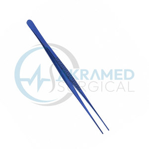 คีมจับเนื้อเยื่อไทเทเนียมคุณภาพสูง DeBakey Atraumatic ขนาด 9.5 นิ้ว ปลาย 1.5 มม. เครื่องมือผ่าตัดหลอดเลือด ได้รับการรับรองมาตรฐาน CE - Product Image 3