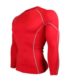 Breathable Durable Long Sleeve Rash Guard for Fitness Best Quality Custom Rash Guard For Men Long Sleeve Plain MMA Rush Guards - Product Image 2
