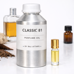 น้ำหอมอูดคุณภาพสูง คลาสสิค 81 น้ำหนัก 500 กรัม คอลเลคชั่นน้ำหอมเข้มข้นแบบไม่มีแอลกอฮอล์ (Attar) กลิ่นหอมติดทนนานสำหรับทั้งชายและหญิง - Product Image 1