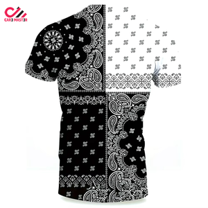 Conjuntos de Camiseta y Pantalones Cortos para Hombre, Verano, Casual, Transpirable, Poliéster/Algodón, Personalizable, Juvenil/Adulto, Alta Calidad, Precio al por Mayor - Product Image 5