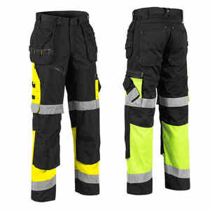 Pantalones de Seguridad para Hombre, Personalizados, Impermeables, de Poliéster, con Certificación CE, Transpirables, con Detección de Agujas e Impresión Digital - Product Image 4