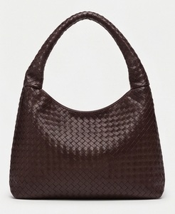 Sac fourre-tout Hobo en cuir véritable pour femme Gravs, sac à main de luxe personnalisé avec fermeture éclair et chaînes, été, 55x8x33 CM - Product Image 1