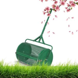 Spargitore a Rullo Regolabile in Altezza per Torba, Pratico Spargitore di Fertilizzante - Product Image 1