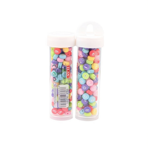 Perline ILAN in barattolo 6x6mm 15g multicolore per artigianato - Product Image 1