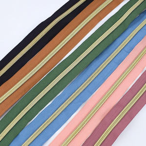 Sewing Accessories Custom <b>Zippers</b> Jackets Coat Zip Roll 5# Coil Nylon <b>Zipper</b> Tape - Product Image 2