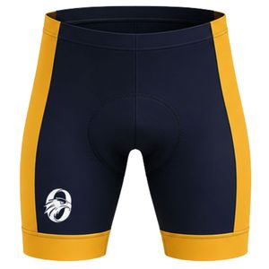 Men's Navy Yellow <b>Cycling</b> <b>Shorts</b> <b>Padded</b> Bicycle Riding Bottoms Performance Bike <b>Shorts</b> Outdoor <b>Cycling</b> Sports Apparel - Product Image 1