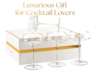 Copas de Vino de Cristal de Lujo en Oferta, Copas para Champán, Cristalería, Copa Redonda para Postre - Product Image 5