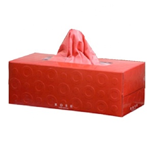 Morizane 200W Japan-Made 2-Ply Red Facial <b>Tissue</b> <b>Paper</b> in Eco-Friendly Box 2024 Home Use Hot Selling Wholesale Product - Product Image 1