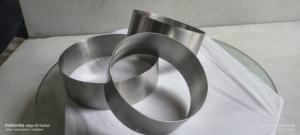 AHO Anneau de cuisson en acier inoxydable 304 argenté, diamètre 20 cm x hauteur 6 cm, compatible lave-vaisselle, non toxique, réutilisable, sans soudure, étanche, pour aliments - Product Image 6