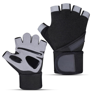 Guantes de Gimnasio de Cuero con Logotipo Personalizado para Levantamiento de Pesas, para Hombres y Mujeres, Guantes de Fitness para Entrenamiento - Product Image 5
