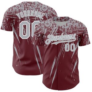 Maillot de baseball personnalisé antibactérien, impression sérigraphique, manches courtes, 100% coton biologique, col en V, nom de l'équipe et logo sur le devant - Product Image 5