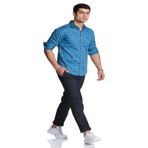 เสื้อเชิ้ตผู้ชายแขนยาวทรงเข้ารูป คุณภาพสูง หรูหรา ผ้าฝ้ายออร์แกนิค ระบายอากาศได้ดี ไม่ยับง่าย เหมาะสำหรับใส่ลำลองหรือทำงานในออฟฟิศ - Product Image 4