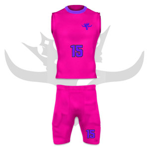 Maillots de football 7v7 de qualité supérieure pour adultes, ensembles de compression respirants personnalisés par sublimation, vente en gros - Product Image 2