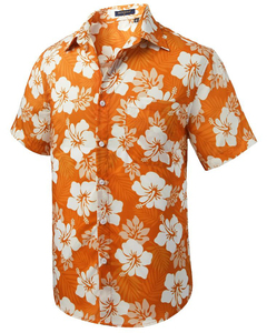 <b>Women</b> Hawaiian <b>Shirt</b> Floral <b>Tropic</b> Print Tee Hawaii Button Down Tshirt Beach T <b>Shirt</b> Summer Short Sleeve Tops - Product Image 5