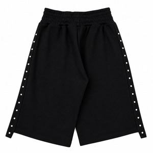 High Quality Men's Custom Black Summer Shorts Good Quality And Comforetable Low Price Oversize Shorts <b>For</b> Man - Product Image 2