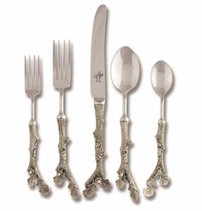 Antique Style Plated Cutlery <b>Set</b> Ornate Handle <b>Flatware</b> <b>Set</b> Premium Spoon Fork Knife <b>Set</b> - Product Image 1
