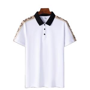 Polo sencillo informal de alta calidad con logotipo personalizado para hombre, Polo de punto, camisetas al por mayor - Product Image 4