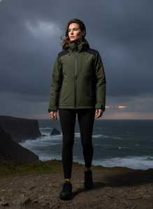 Vêtements de sport pour hommes de qualité supérieure, coupe-vent léger en polyester/nylon, imperméable, réfléchissant, à fermeture éclair, avec capuche - Product Image 5