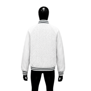 URBAN STYLE <b>WHITE</b> <b>JACKET</b> FOR <b>MEN</b> PREMIUM ZIP UP CASUAL OUTERWEAR Collar Casual Autumn Wear LIGHTWEIGHT <b>JACKET</b> MODERN DESIGN Reg - Product Image 2