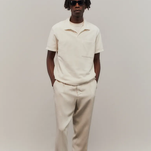 Polo de Manga Corta con Diseño de Marca Propia, 100% Algodón, Secado Rápido, Camiseta Polo de Golf para Hombre - Product Image 4