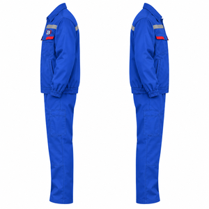OEM Custom <b>Mens</b> Industrial Workwear Suit Reflective Safety <b>Jacket</b> <b>Cargo</b> Trousers Factory Uniform - Product Image 4