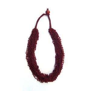 Collar de cuentas acrílicas hechas a mano con dije de corazón real, estilo indio, elegante, para mujer, para fiestas, joyería al por mayor, precio de fábrica - Product Image 6