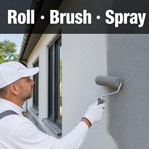 Pintura Protectora para Exteriores a Base de Agua, Baja en Olor y VOC, Anti-Moho, Impermeable, 1K, Segura y Ecológica - Product Image 4