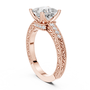 Anillo de oro con diamante cultivado en laboratorio certificado por IGI, joyería fina para mujer, anillo de boda de lujo, anillo de compromiso y regalo de joyería de moda. - Product Image 1