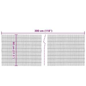Treillis et portail extérieurs durables pour clôture de jardin en roseau de 118.1 \ "x 31,5 \" - Product Image 5
