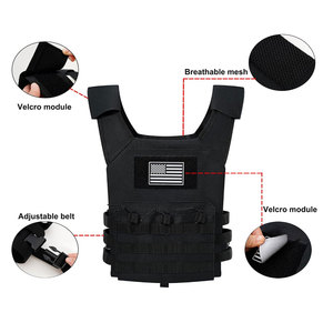 Wholesale Plate Carrier Vest Tactical MOLLE Vest for Training and Outdoor Activities - Product Image 5