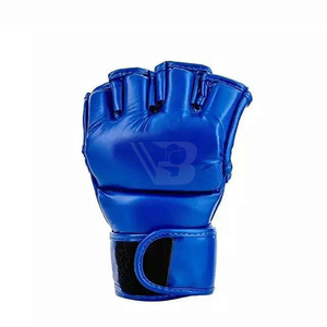 Pakistan Manufacturer High Quality Leather Waterproof MMA Boxing <b>Gloves</b> Customized - Product Image 4