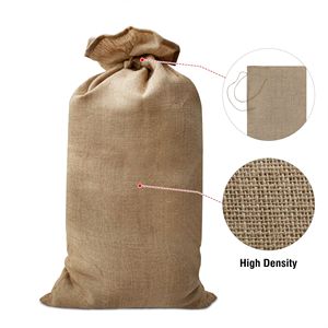 Bolsa de Yute Ecológica para Almacenamiento de Alimentos de 22x36 Pulgadas, 1 Unidad, Esencial para la Cocina, Embalaje Textil con Cordón - Product Image 3