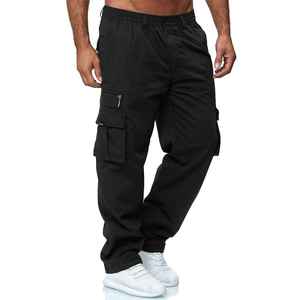 Pantalon cargo multi-poches pour homme, confortable, décontracté, utilitaire, pour les voyages en plein air, la randonnée, le travail et le quotidien - Product Image 3