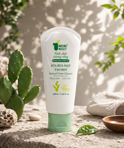 Limpiador Facial en Gel Transparente Verde Nocas Most 100g, Extracto de Cactus Nopalea, Aceite Esencial de Pomelo, Limpiador Facial Suave, Purificante Diario - Product Image 6