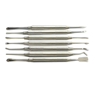 Ensemble d'instruments microchirurgicaux pour chirurgie orale et parodontale, réutilisables, en acier inoxydable de haute qualité, manuels et ergonomiques - Product Image 6