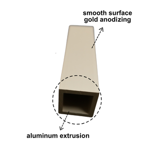 Perfil de aluminio Tubos redondos extruidos Serie 7000 Uso industrial Servicios de doblado y corte - Product Image 5