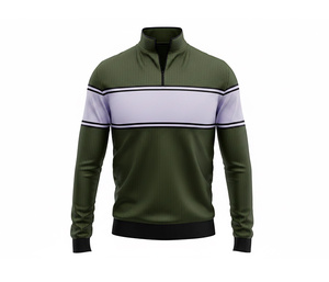 Sports Quarter Zip Sublimation Hoodie Jacket Manufacturer <b>Men</b> Women Youth Sportswear Quick Dry Team <b>Pullover</b> - Product Image 6
